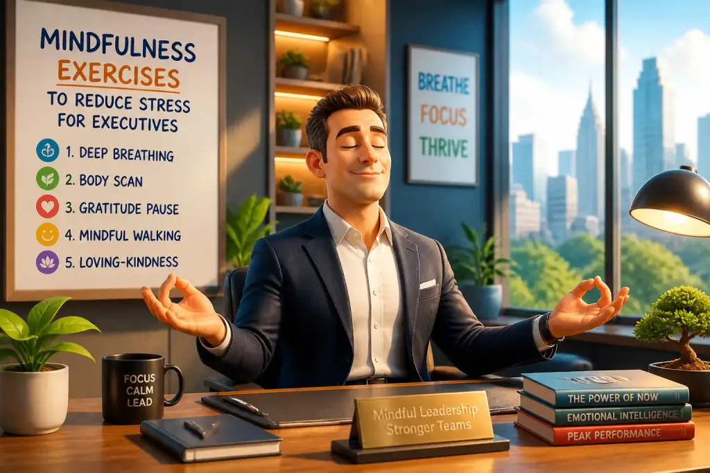 Mindfulness Exercises to Reduce Stress for Executives