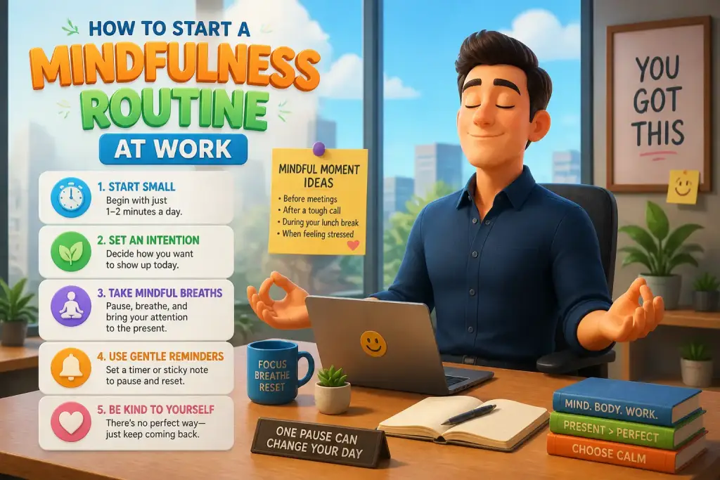 How to Start a Mindfulness Routine at Work