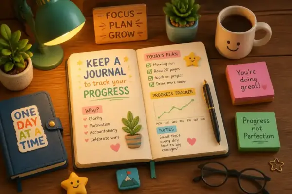 Keep a Journal to Track Your Progress