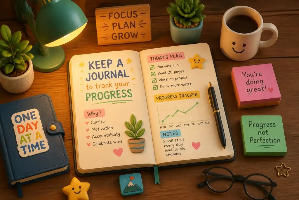Keep a Journal to Track Your Progress