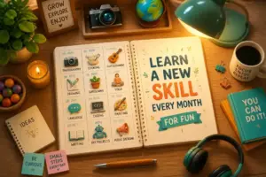 Learn a New Skill Every Month for Fun