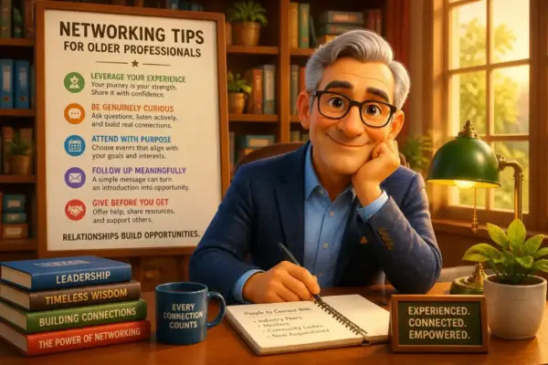Networking Tips for Older Professionals