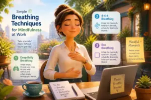 Simple Breathing Techniques for Mindfulness at Work