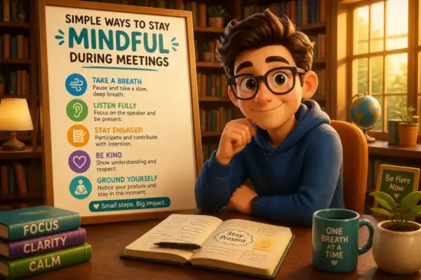 Simple Ways to Stay Mindful During Meetings
