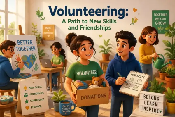 Volunteering: A Path to New Skills and Friendships