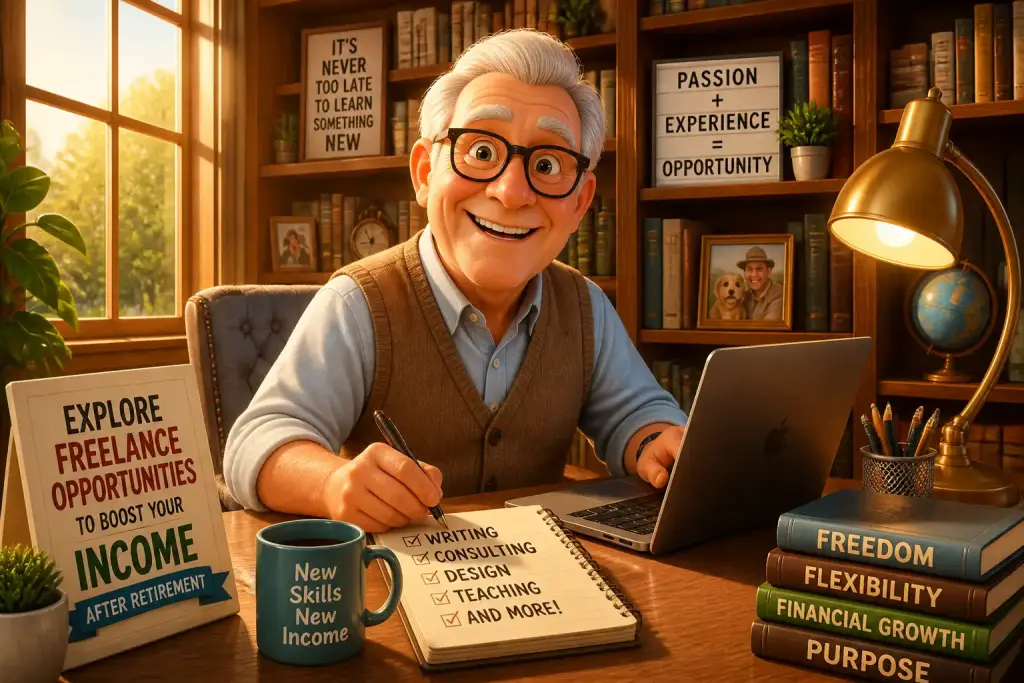 Explore Freelance Opportunities to Boost Your Income After Retirement