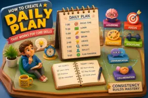 How to Create a Daily Plan That Works for Core Skills