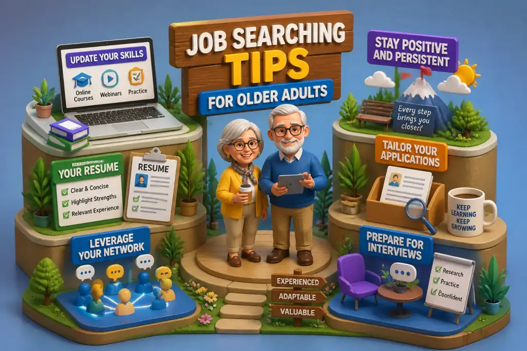 Job Searching Tips for Older Adults