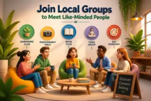 Join Local Groups to Meet Like-Minded People