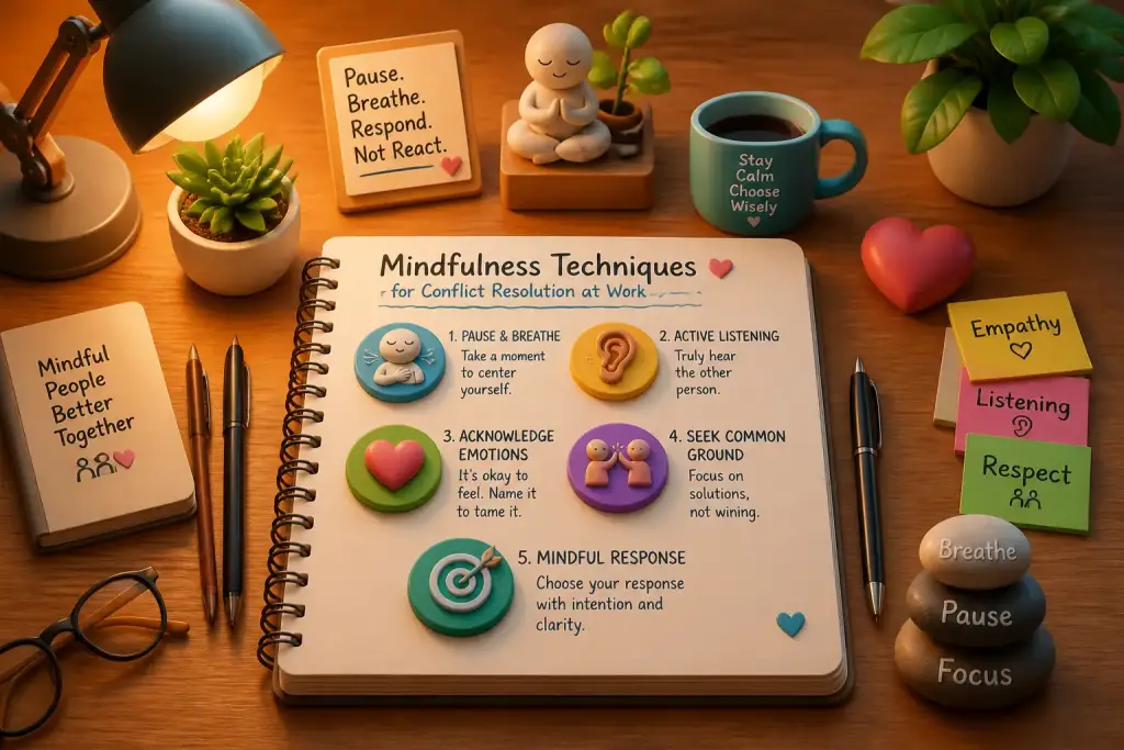 Mindfulness Techniques for Conflict Resolution at Work