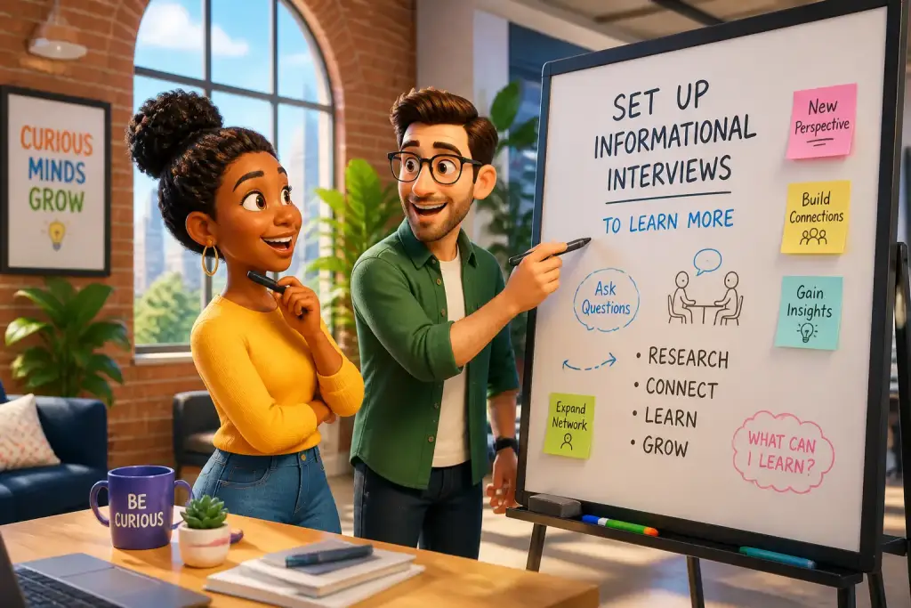 Set Up Informational Interviews to Learn More