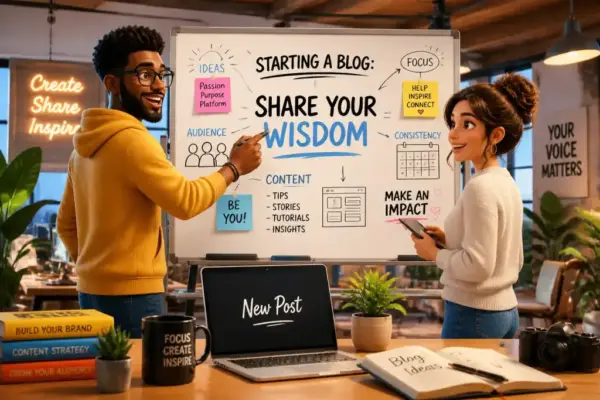 Starting a Blog: Share Your Wisdom
